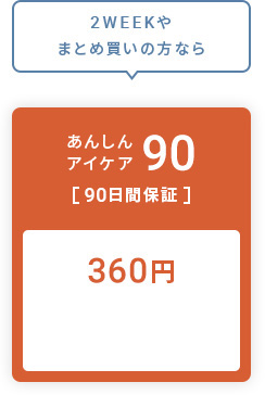 90日間保証