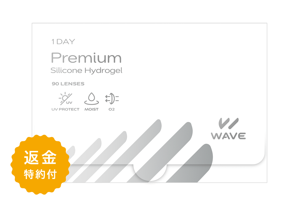 WAVEワンデー プレミアム 90枚入り