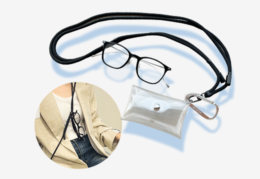 コンタクトレンズ通販 レンズオフ - WAVE eyeケースショルダー