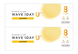 WAVEワンデー ユー プラス 遠近両用 8枚入り（×2箱）